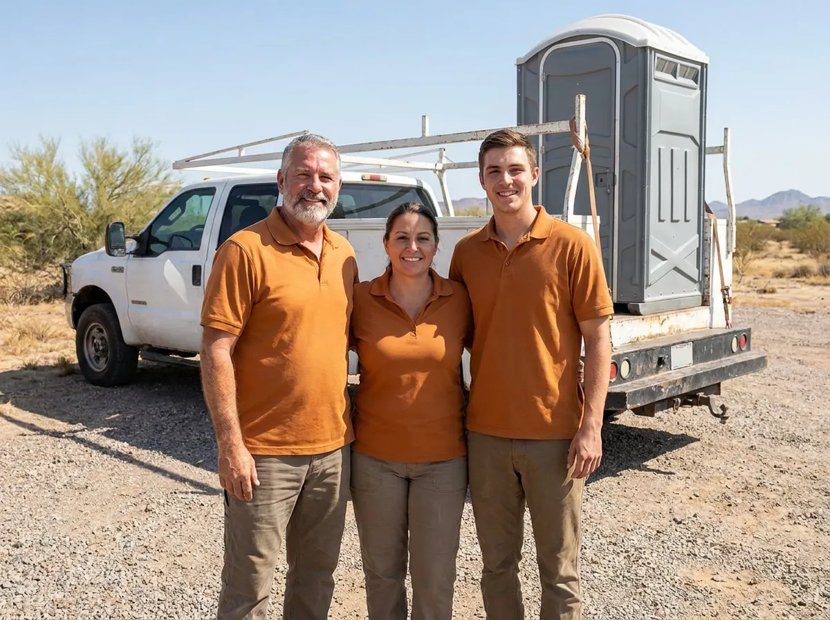 Porta Potty Rental Buckeye AZ porta potty rental team in Buckeye, AZ